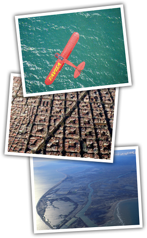 Tavisa, publicidad aérea en todo el litoral español